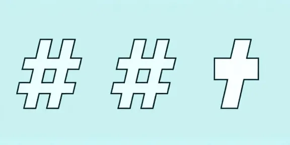 Hashtags on YouTube, TikTok, Instagram, and Facebook #tag ###